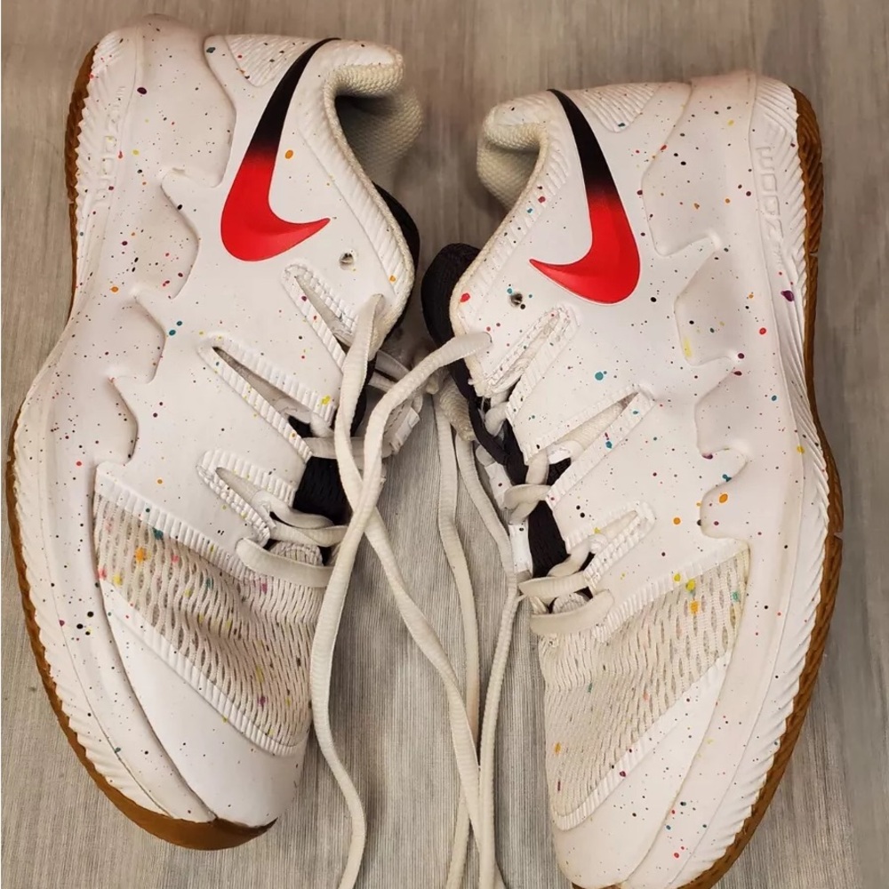 Nike Air zoom Vapor X GS, White Crimson Youth 2Y